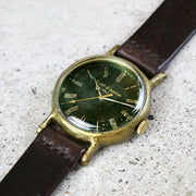 Gothic Laboratory | Classic Wristwatch Jukai (Green) | Original Handmade Watches from Japan