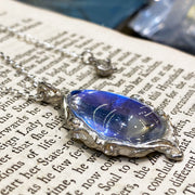 Morpho Arabesque Jewelry Drop Pendant Necklace