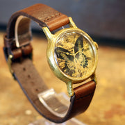 Gothic Laboratory | Classic Wristwatch Papilio Polymnestor | Original Handmade Watches From Japan