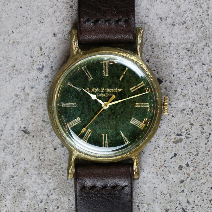 Gothic Laboratory | Classic Wristwatch Jukai (Green) | Original Handmade Watches from Japan