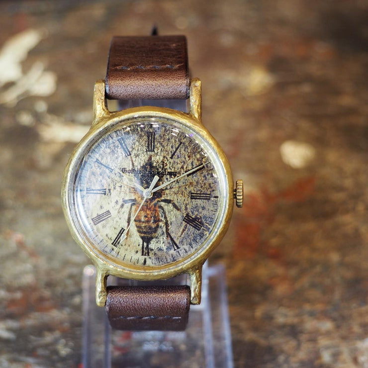 Gothic Laboratory | Classic Wristwatch Honey Bee | Original Handmade Watches from Japan