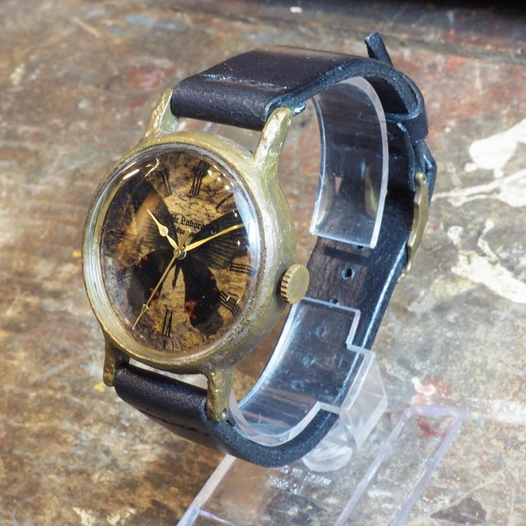 Gothic Laboratory | Classic Wristwatch Papilio Protenor | Original Handmade Watches from Japan