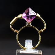 GENSO | Fluorite Ring (Brass) | Original Handmade Accessories from Japan