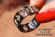 Sun Ring Arabia | Handmade Accessories Made in Tokyo 日晷纯银戒指