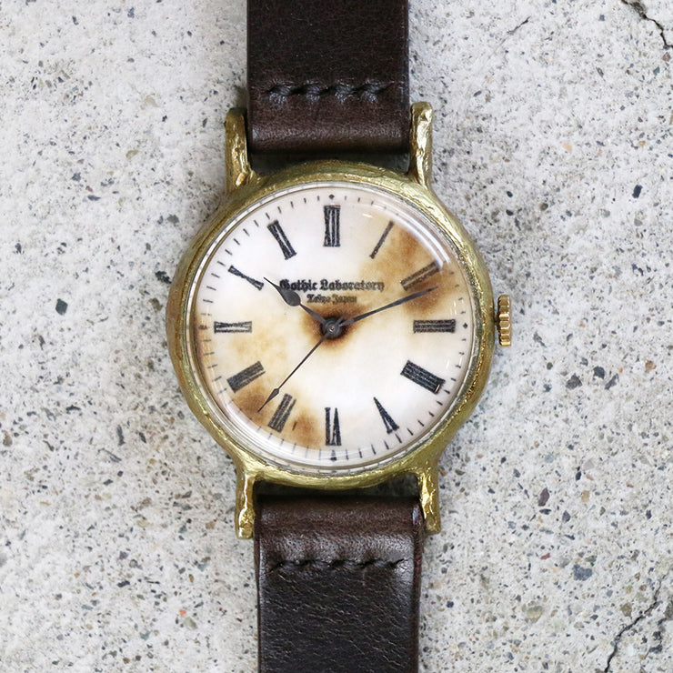Gothic Laboratory | Classic Wristwatch Jumbo (White) | Original Design Handmade Watches from Japan