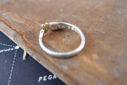 UKENMUKEN | I brought it for you! OBAKE ghost ring heart | Japanese Designer Handmade Jewelry