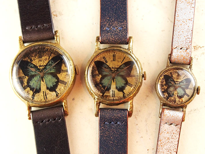Gothic Laboratory | Classic Wristwatch Papilio Ulysses | Original Handmade Watches from Japan